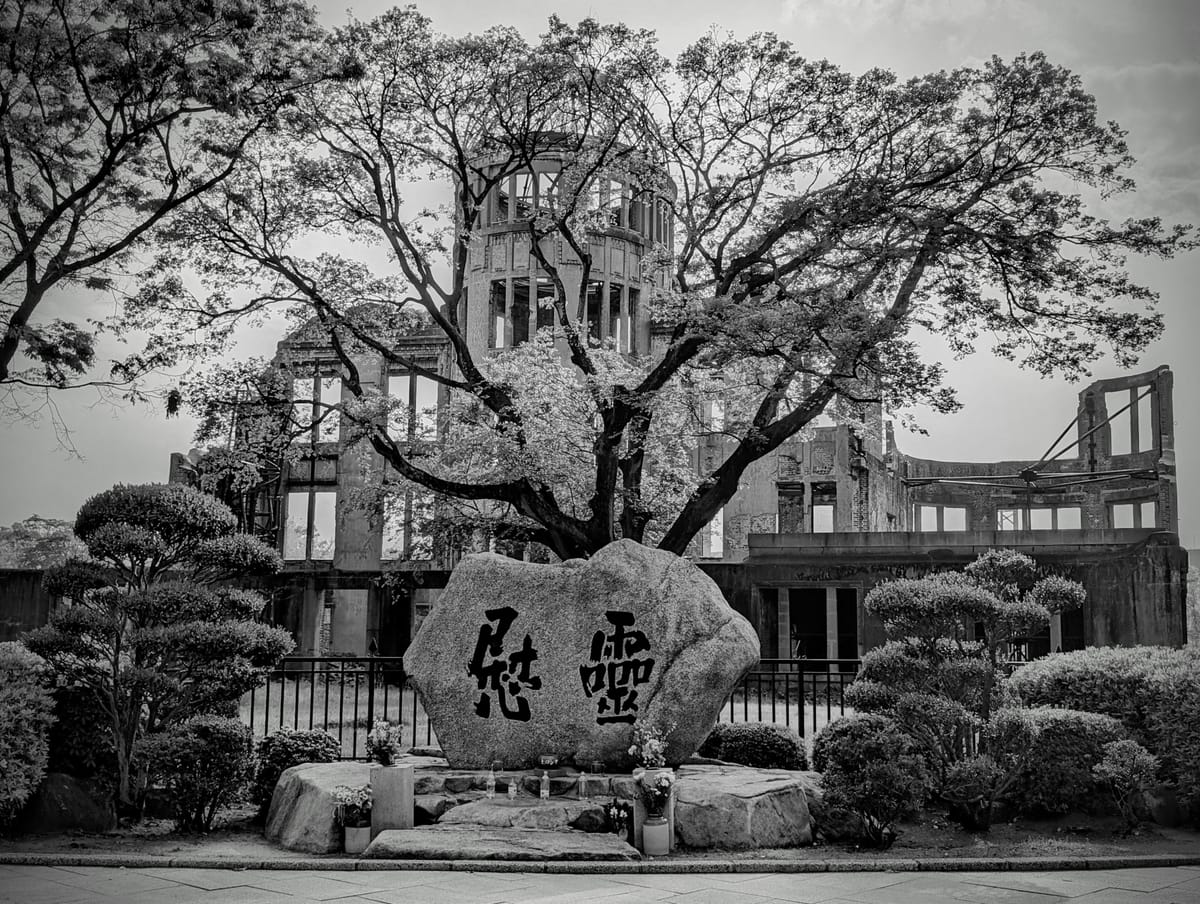 Hiroshima's Memorials of the Atomic Bomb in 1945